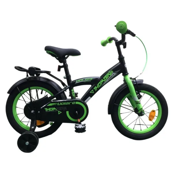 Thombike Børnecykel 14 tommer Sort -
