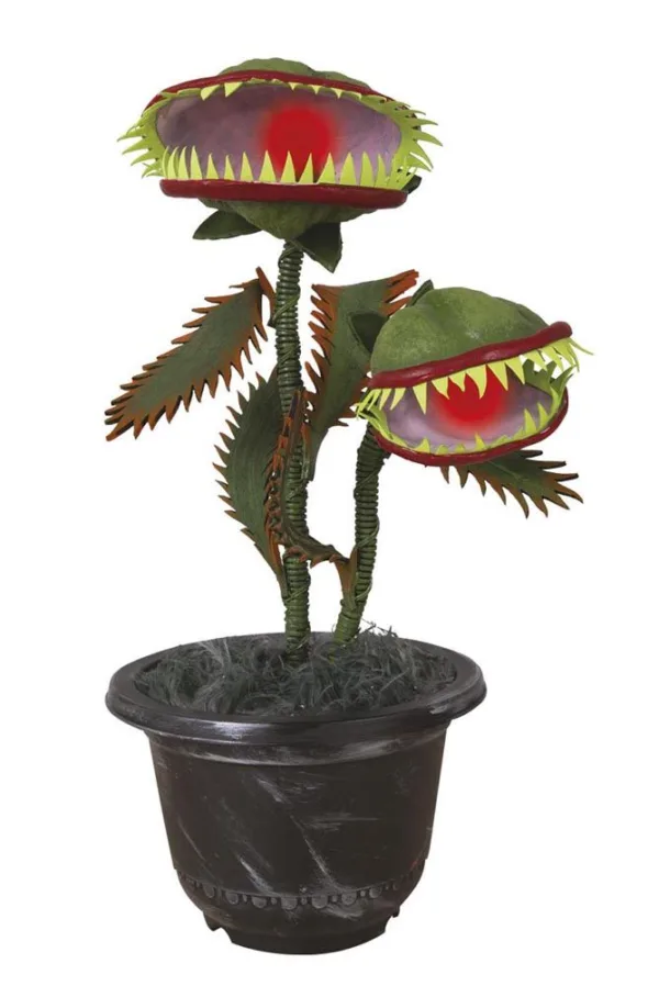 Animeret Kødædende plante m. lyd og lys -