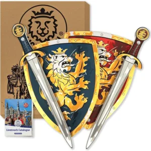 Noble Knight Riddersæt -Sværd og skjold -