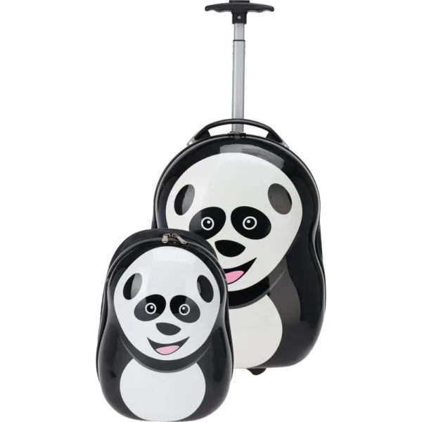 Kuffert og Rygsæk sæt Panda -