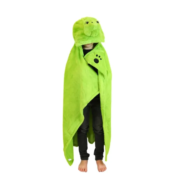 Tæppe med hætte, skildpadde -