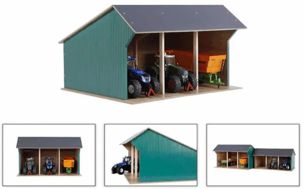 Kids Globe StorTraktor Garage 1:32 -