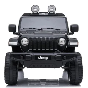 Jeep Wrangler Rubicon Elbil 4x12V sort -