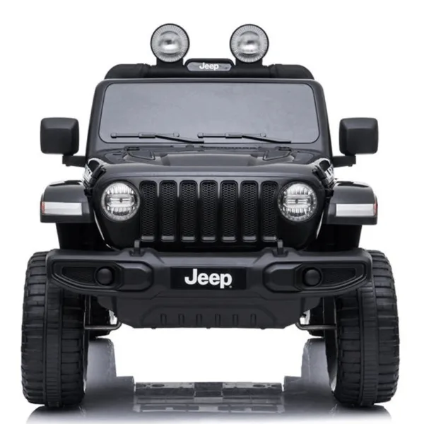 Jeep Wrangler Rubicon Elbil 4x12V sort -